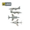 AMMO of Mig Jimenez 8505 Harrier AV-8S MATADOR Spanish, American, British versions 1/48